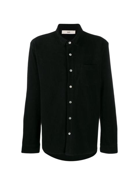 Séfr long-sleeve fitted shirt