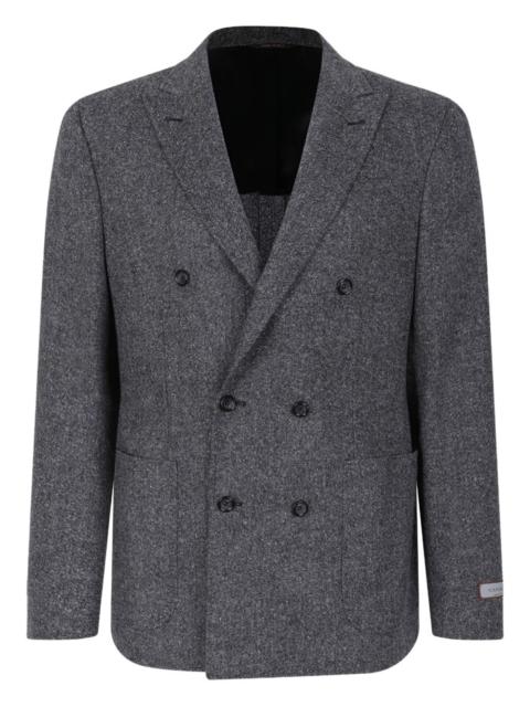 Canali double-breasted wool suit
