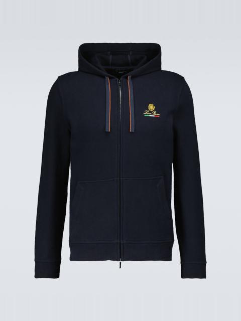 Loro Piana Hooded Bomber Horsey sweatshirt
