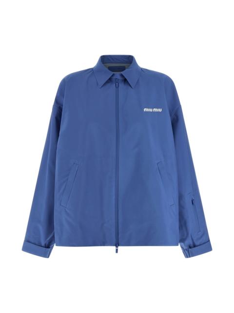 Miu Miu Tech canvas windbreaker