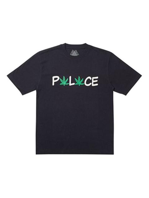 PALACE PALACE PWLWCE T-SHIRT BLACK Asaba Slogan Short-sleeve Unisex Black P19SS023