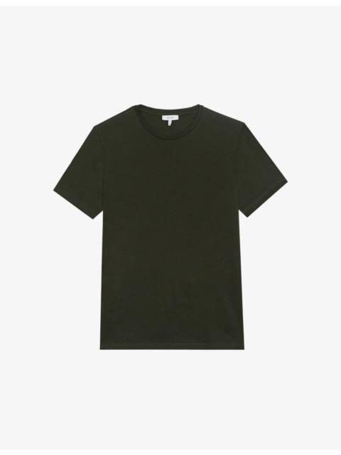REISS Bless crewneck cotton-jersey T-shirt