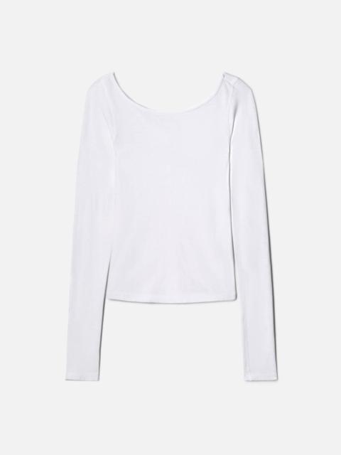 RE/DONE Ballet Long Sleeve - Optic White