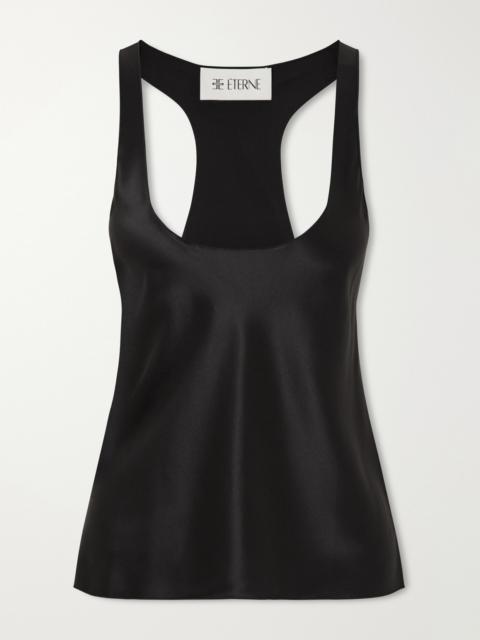 ÉTERNE Hedi Silk-blend Satin Tank