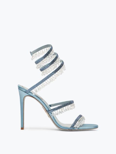 RENE CAOVILLA Chandelier Powder Blue Sandal 105