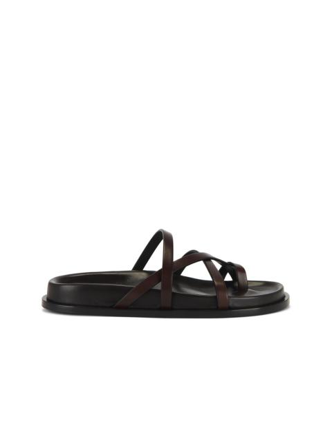 SAINT LAURENT Mathis Flat Sandal