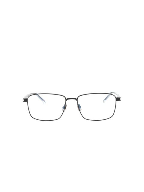 square-frame glasses