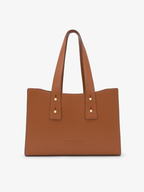 TOUS Large camel-colored City bag TOUS Back to Basics
