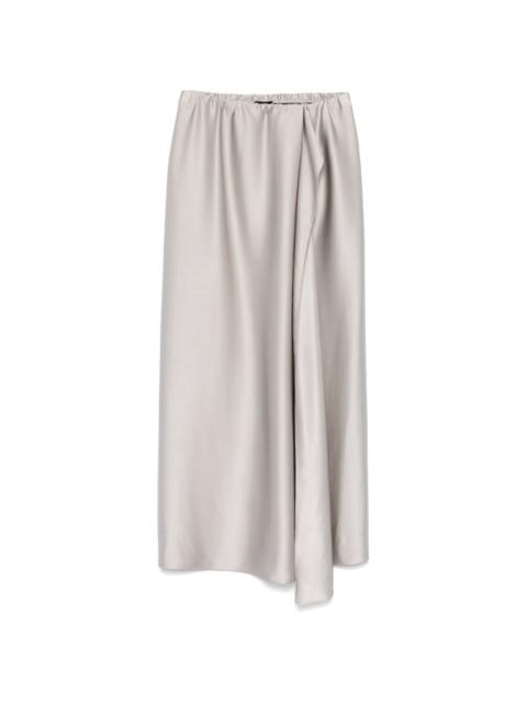 GIORGIO ARMANI silk maxi skirt