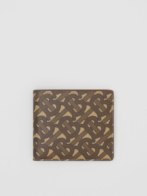 Burberry Monogram Print International Bifold Wallet