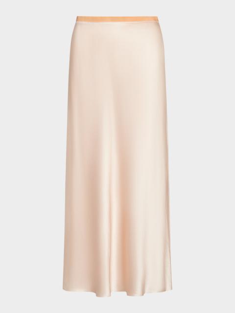Vince Satin Slip Skirt
