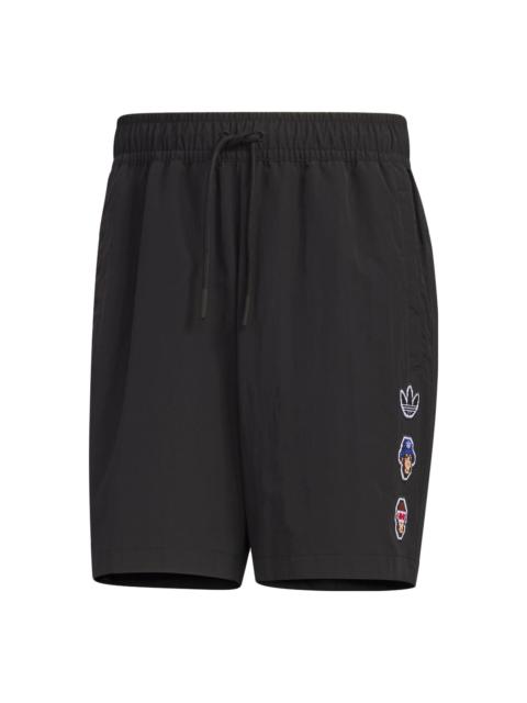 adidas adidas originals x Monkey Kingdom Woven Shorts 'Black' IP1796