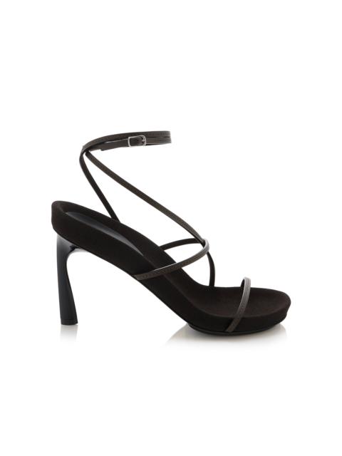 Stella McCartney Terra Heeled Sandals brown