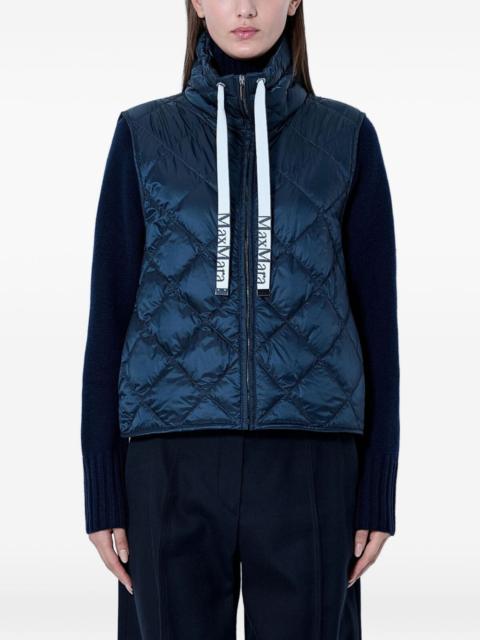 Max Mara diamond-quilted gilet
