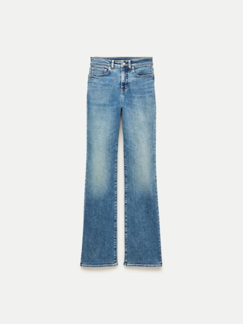J.CREW Bootcut jean in super-stretch