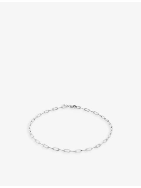 MONICA VINADER Mini Paperclip sterling-silver chain bracelet