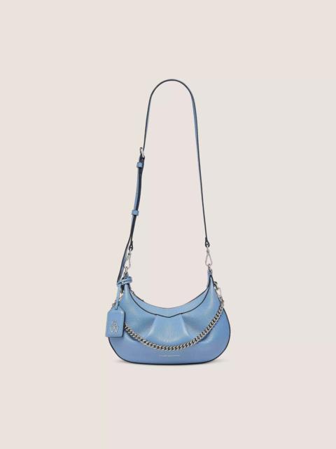 Stuart Weitzman STELLAR CRESCENT CRYSTAL FRINGE BAG