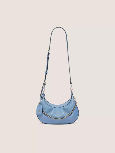 STELLAR CRESCENT CRYSTAL FRINGE BAG