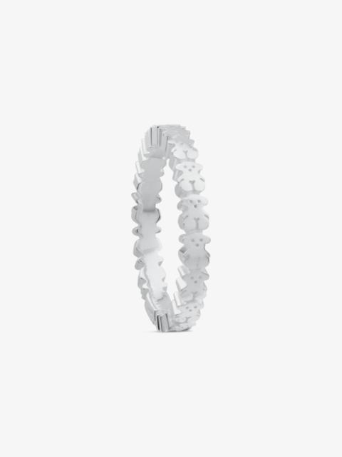 TOUS Silver ring bear Straight motifs