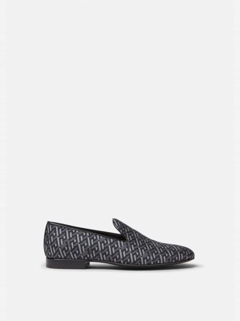 La Greca Jacquard Slippers