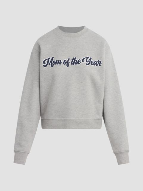 Favorite Daughter Women's The Mom Of The Year Varsity Sweatshirt - Heather Grey