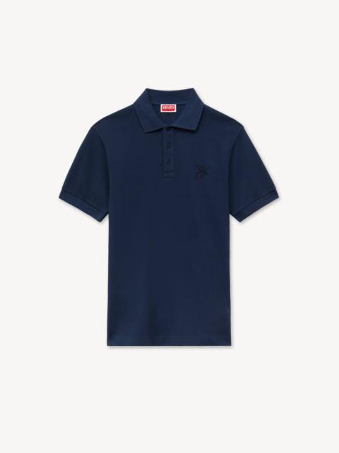 KENZO 'KENZO Double K' slim polo in cotton