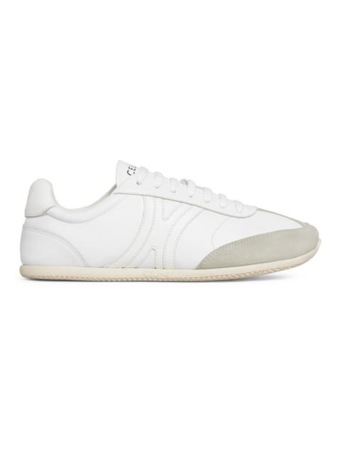 CELINE Low lace-up sneaker with Triomphe signature