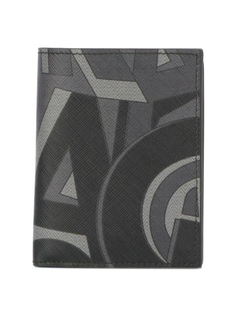 FERRAGAMO printed flat wallet