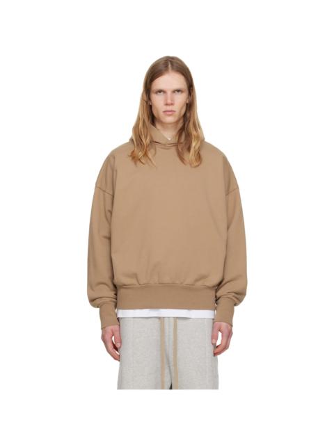 Fear of God Beige Cotton Hoodie