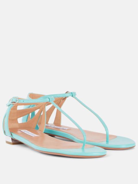 AQUAZZURA Leather sandals