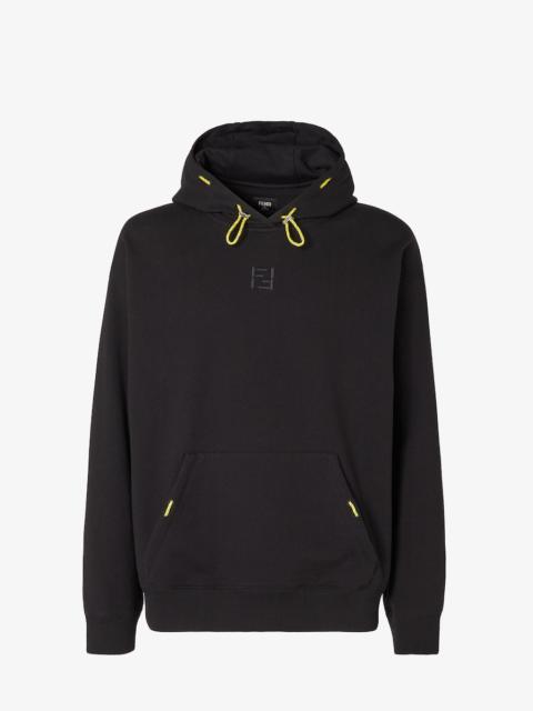 FENDI Sweatshirt Black cotton sweatshirt