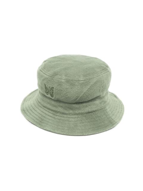 NEEDLES embroidered-logo bucket hat