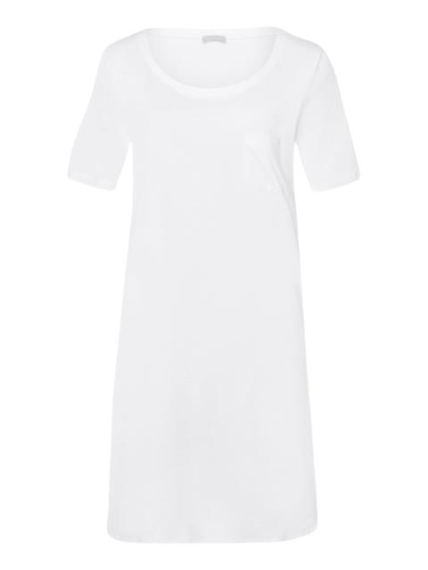 HANRO Cotton Deluxe Round Neck Cotton Nightgown