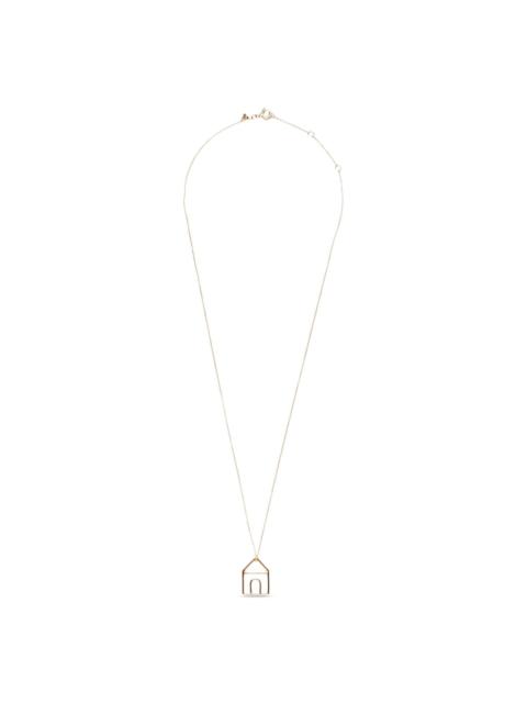 ALIITA rolo chain house necklace