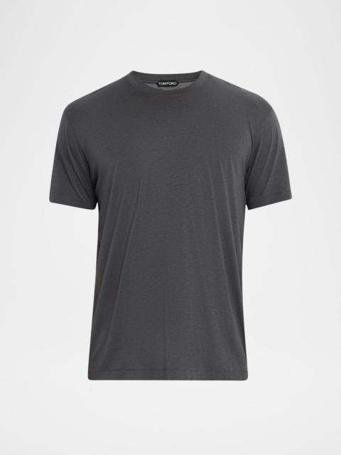TOM FORD Men's Lyocell-Cotton Crewneck T-Shirt