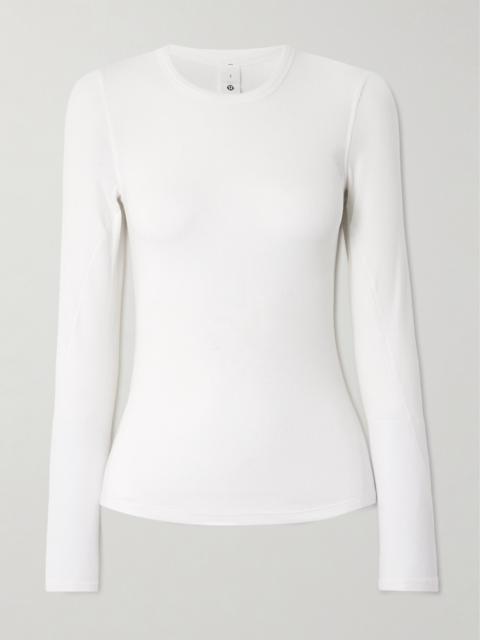 lululemon Hold Tight Ribbed Stretch-modal T-shirt