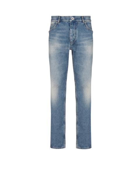 Balmain Blue Wash vintage denim jeans