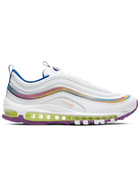 Nike Air Max 97 White Iridescent Stripes (Women's)