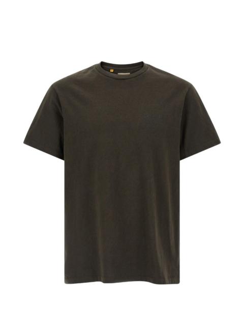 logo-print washed-effect T-shirt