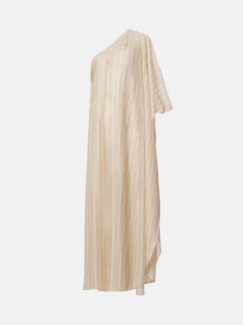 MELISSA ODABASH Savannah lamé beach cover-up