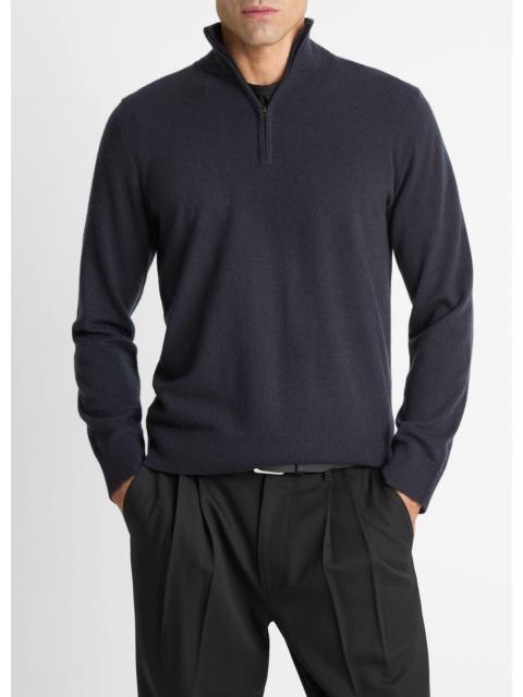 Cashmere Quarter-Zip Sweater