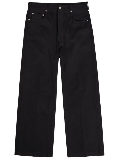 Rick Owens Rick Owens Geth Wide-leg Twill Jeans