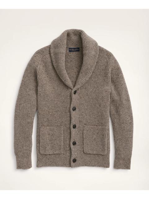 Brooks Brothers Merino Shawl Collar Cardigan