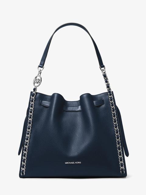 MICHAEL KORS Mina Large Chain Shoulder Bag
