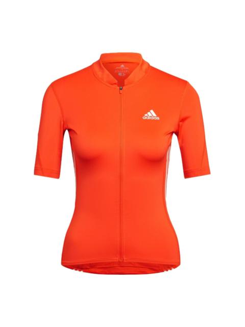 adidas (WMNS) adidas Aeroready Cycling Jersey 'Orange' HM6421