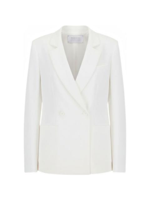 Harris Wharf London button double-breasted blazer