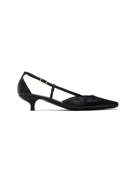 BY FAR Black Francine Heels