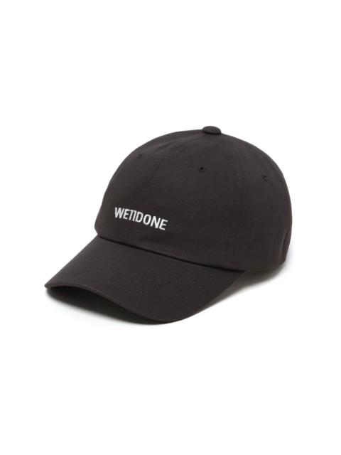 We11done Basic Small Logo cotton cap