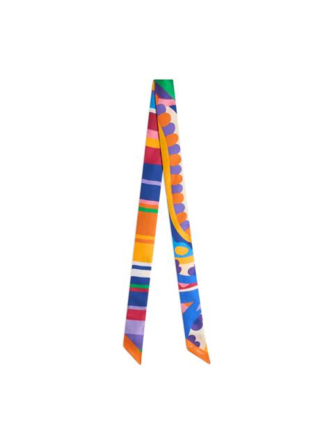 Etro paisley motif silk scarf