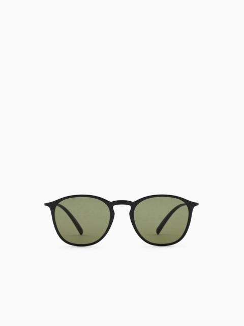 GIORGIO ARMANI MEN’S SQUARE GLASSES